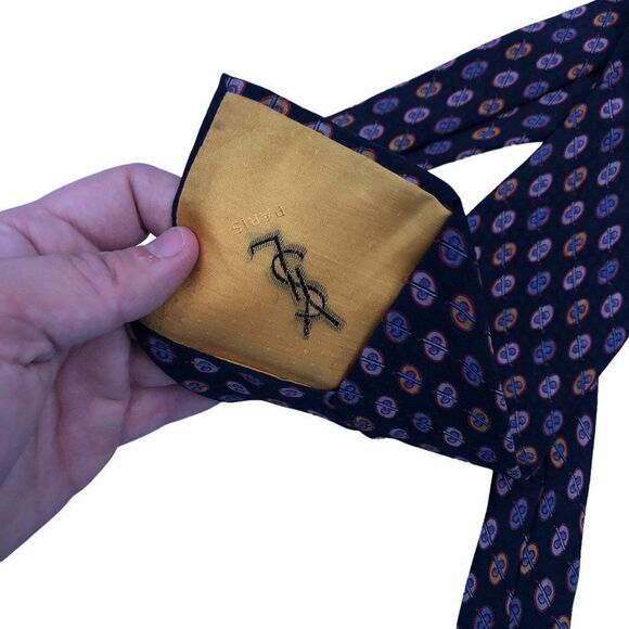 RARE YSL Yves Saint Laurent Tie - Picture 4 of 5